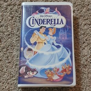 Disney Cinderella VHS Tape